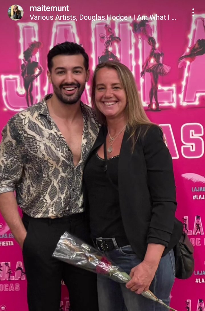 Foto de <a href="/_JorgeGonzalez_/">Jorge González</a> con su gran amiga <a href="/MaiteMunt/">Maite Munt</a> en la última funcion de <a href="/LaJaulaMusical/">La Jaula de las Locas</a> via #Instagram #Barcelona #teatrotivoli