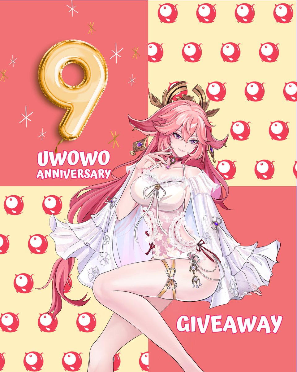 uwowocosplay's tweet photo. 🎈9th Anniversary Giveaway🎉
Thank you for being with Uwowo Community over the past years!
-
To enter:
✨Follow @uwowocosplay &amp;RT

https://t.co/98wKR2NL6A https://t.co/g0HJDx9DQV