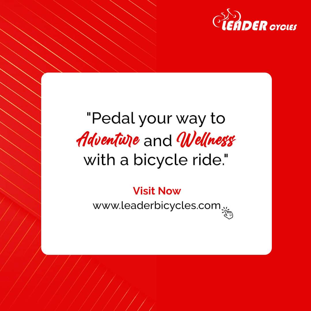 mtbbyleader's tweet photo. Rules to participate:
1. Follow MTBBYLeader  page on Facebook and Instagram 2. Take a picture of yourself with a Leader bicycle in an exciting location 3. Post it on all Social Channels with the hashtag #ClickPicturewithLeaderCycles
4. Tag three friends who love cycling https://t.co/d2MF4sLKFp