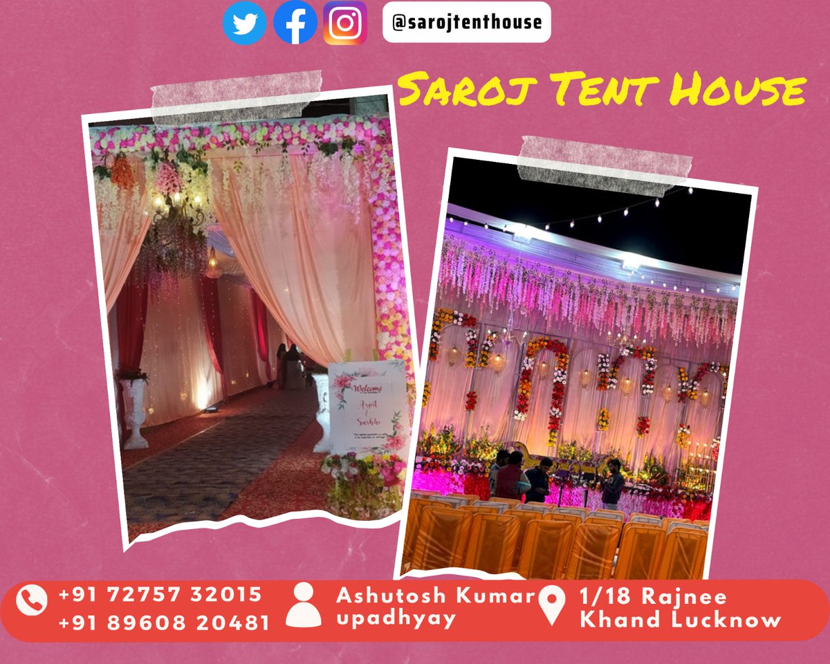 An event is not over until everyone is tired of talking about it.Best event organizer in lucknow#weddingtent #tent #wedding #tentwedding #marquee #partytent #weddingdecor #weddinginspiration #outdoorwedding #tentrental #tentedwedding #eventrentals #weddingday