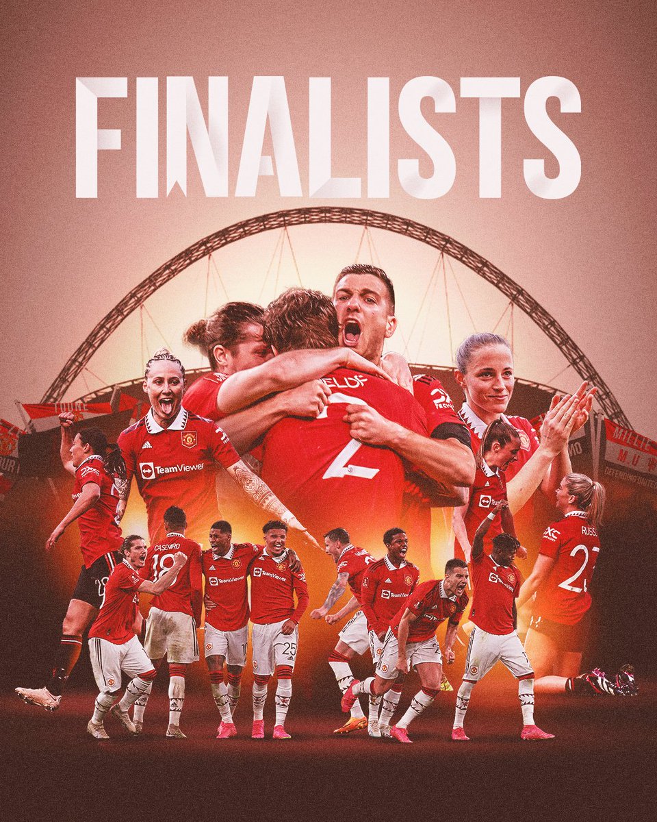 One club, two finalists.

This is Manchester United ❤️

#MUFC || #MUWomen
