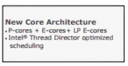 InstLatX64's tweet photo. This is the explanation for the 14 threads in #MeteorLakeP: (2RWC+8CMT)+2CMT.
I'm curious, how the 2 LP E-cores are encoded in the CPUID, #Intel perf tool mentions just 2 cluster
Patent
https://t.co/QeRFbd6OUk
MTLP 3 cluster
https://t.co/YNhHQ9wTyQ
Perfmon
https://t.co/FCVM3RTrFt https://t.co/d5WQXr7zEI