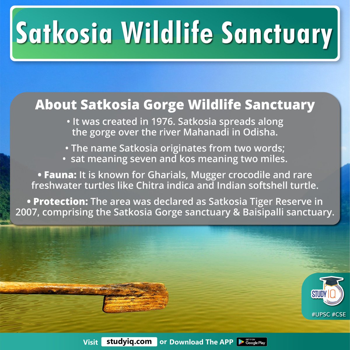 upsciq's tweet photo. Satkosia Wildlife Sanctuary
#satkosiawildlifesanctuary #whyinnews #indnianskimmers #wildlifesanctuary #mahanadiriver #odisha #satkosiaoriginates #gharials #muggercrocodile #rareturtles #chitraindica #indiansoftshellturtle #satkosiatigerreserve #baisipallisanctuary #india https://t.co/gpNponLU6m