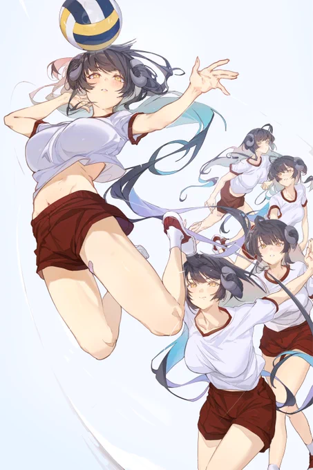 「体育時間② ~ スパイク!!」 