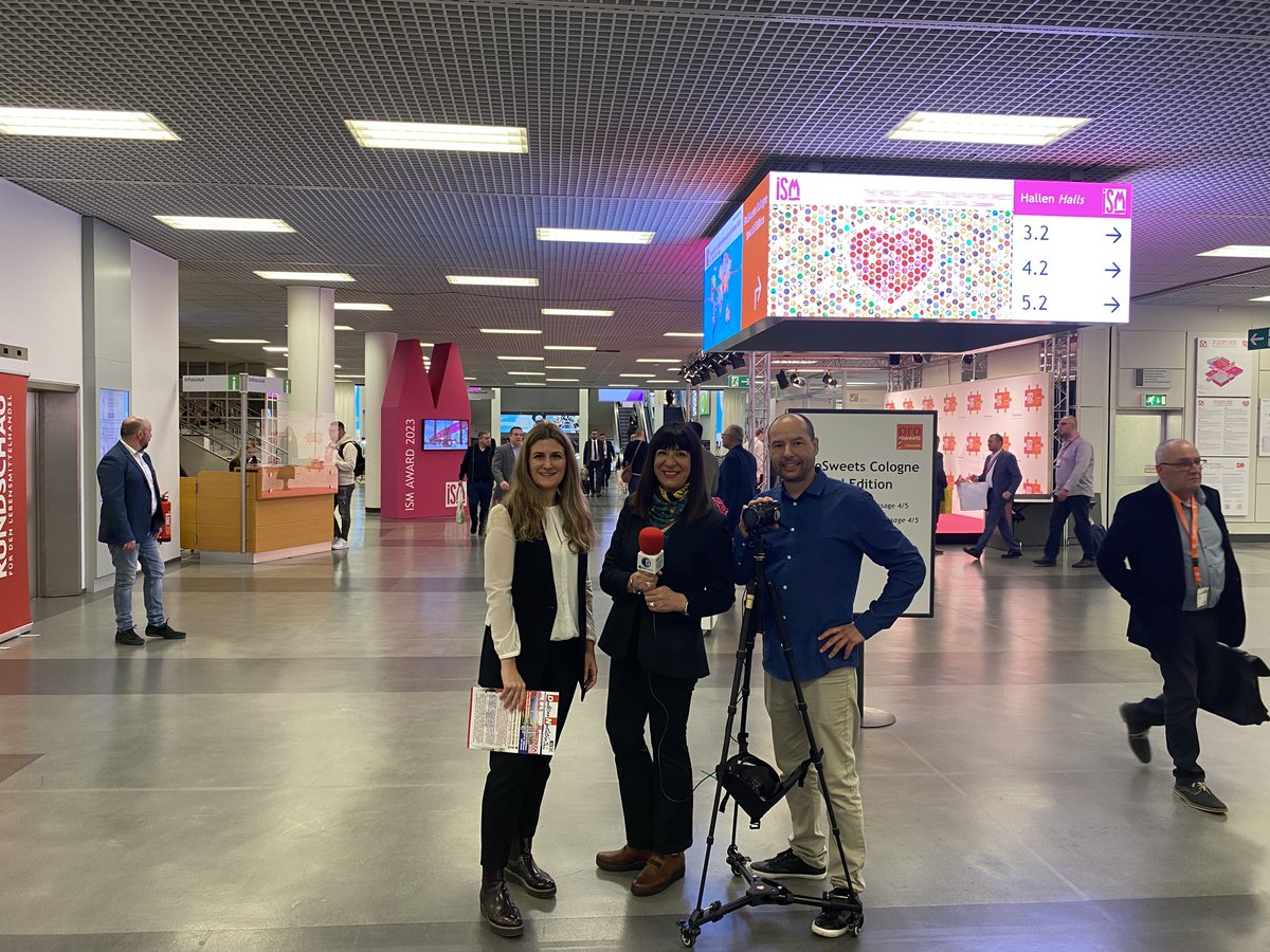 DulcesNoticias's tweet image. Como cada año, el equipo de Dulces Noticias se ha trasladado a Colonia para conocer todas las novedades de #ISMCologne y #ProSweets 2023 e informar desde el propio evento