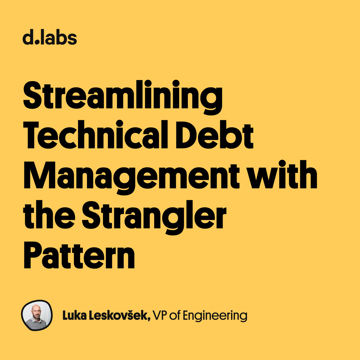 🙅🏻 Don't let technical debt slow you down

In another walk through the complexity of technical debt, we dive into a powerful💡solution for gradually replacing portions of a monolithic system called the Strangler Pattern.

More here👇🏻
bit.ly/3N4hjzf

#dlabs #technicaldebt