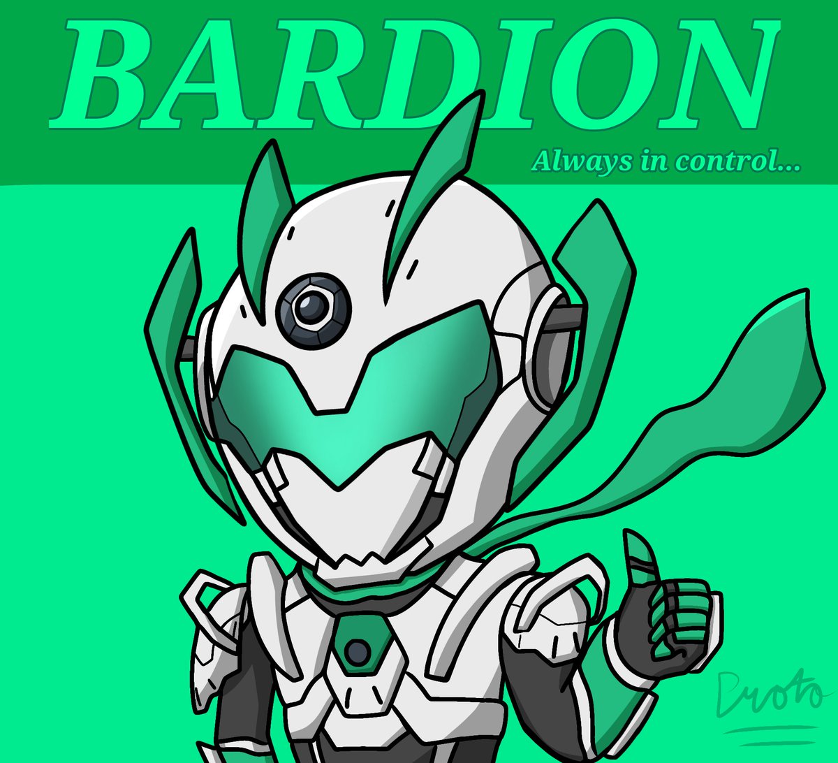 Some quick Bardion fanart for today! (Bardi's own Superhero thing, that's cool)
#Bardion #smartprotectorbardion #bardismarthome #tokusatsu #AlwaysinControl #fanart