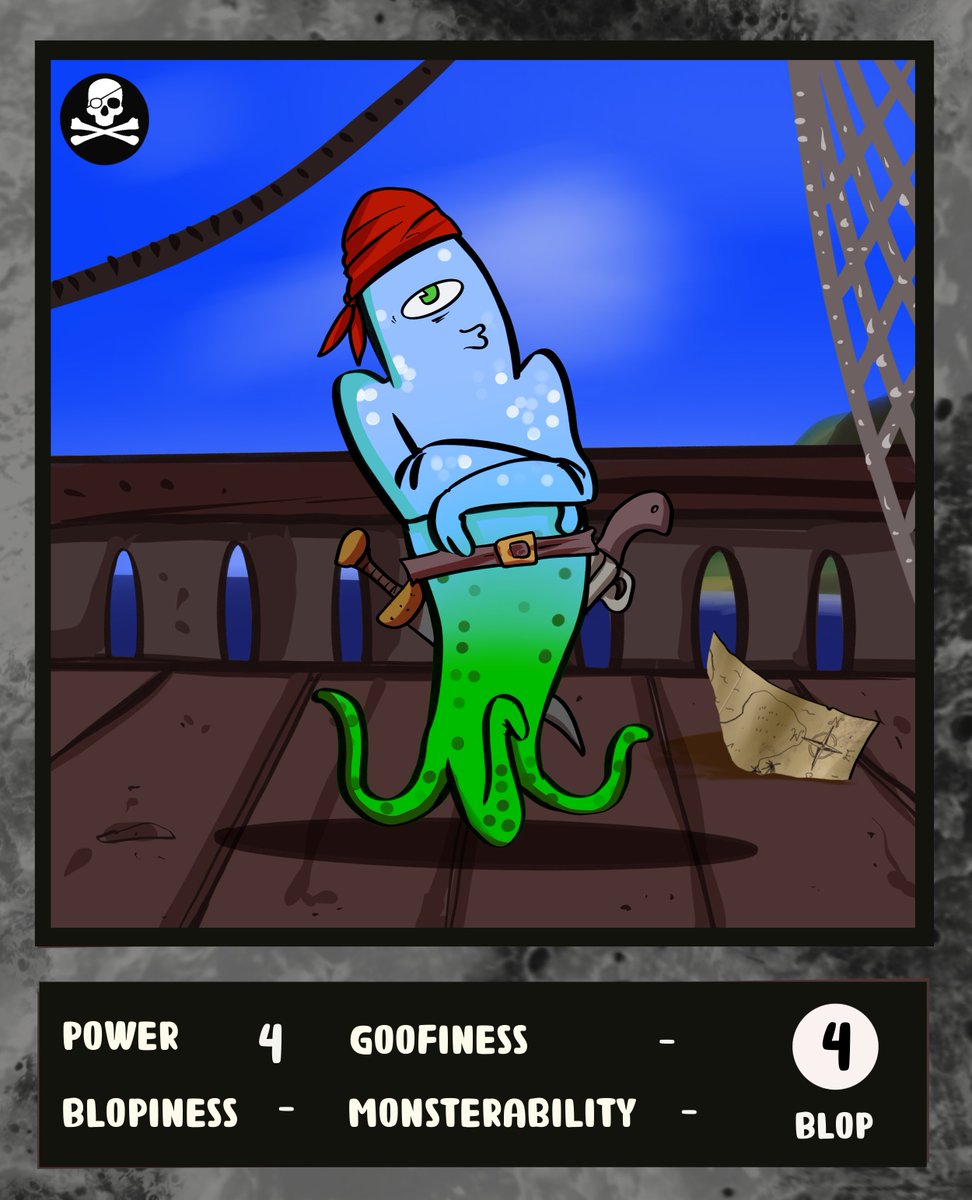 CrypFennecs_NFT's tweet photo. GM, Proton community!
The @BlopsXPR treasure hunt has been a huge success so far, with many holders on the hunt for the elusive @CrypFennecsXPR Blackbeard. Check out some of the unique and quirky pirate-themed Blops NFTs below! #NFTs #Blops #XPR #BYRA https://t.co/gAMdCh840b