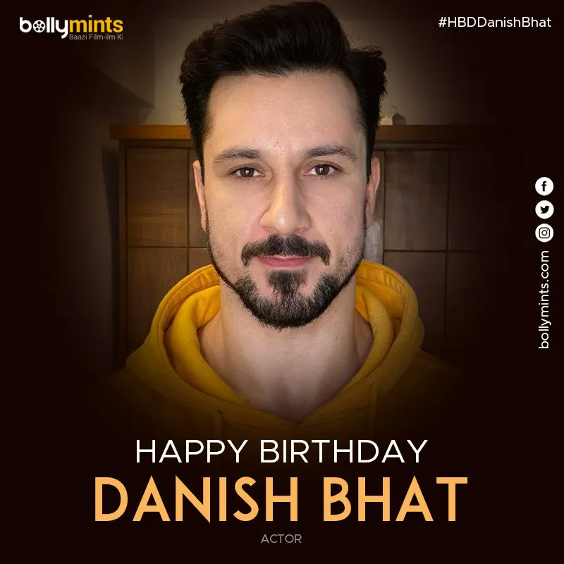 Wishing A Very #HappyBirthday To Actor #DanishBhat !
#HBDDanishBhat #HappyBirthdayDanishBhat