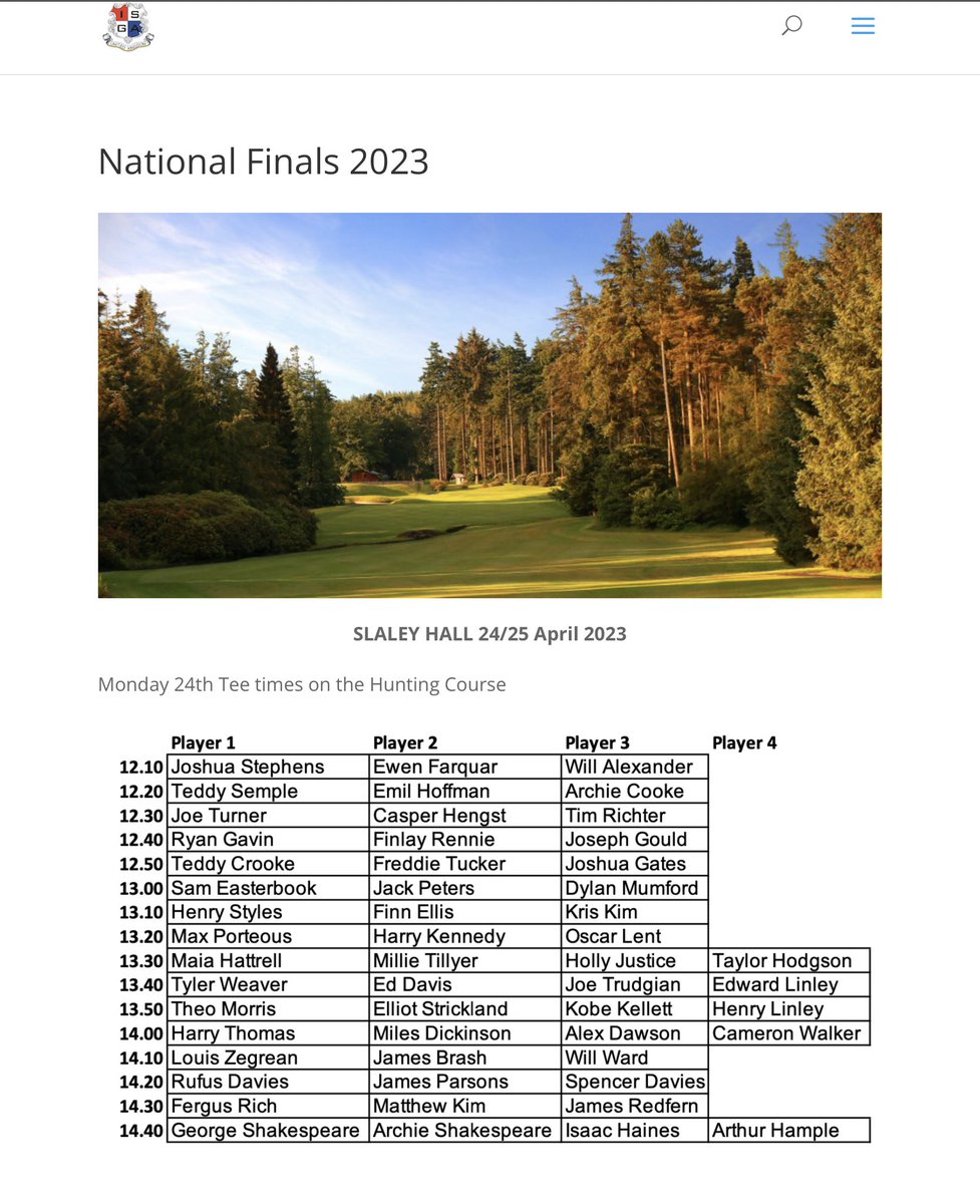 Merchiston Golf Academy tweet media