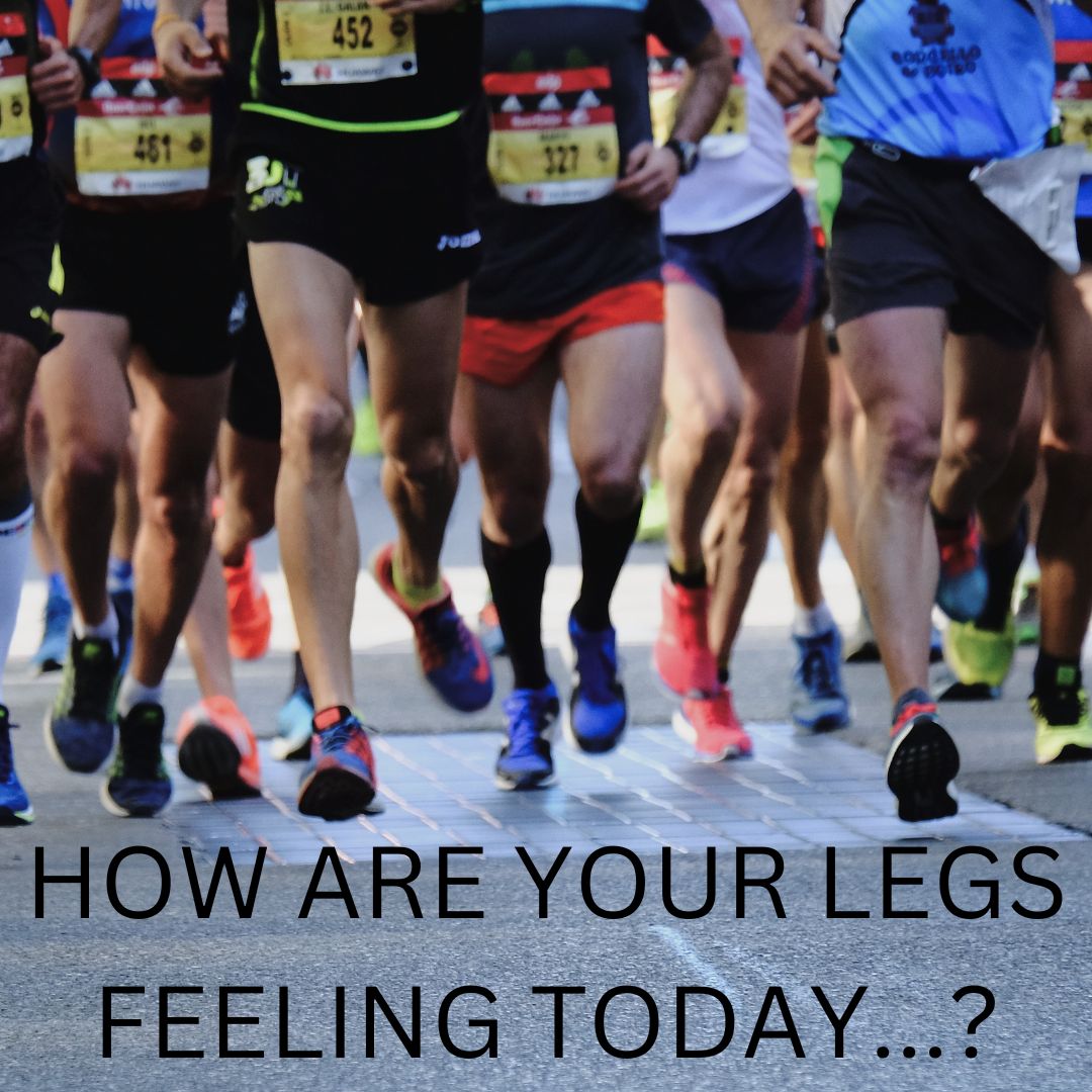 How are your legs today? Hopefully not sprained or pained after the London Marathon, but we're here if you need an 'après marathon' sports massage, or physio for pulled muscles and niggling leg pains. #apresmarathon #physio #sportsmassage #acupunture