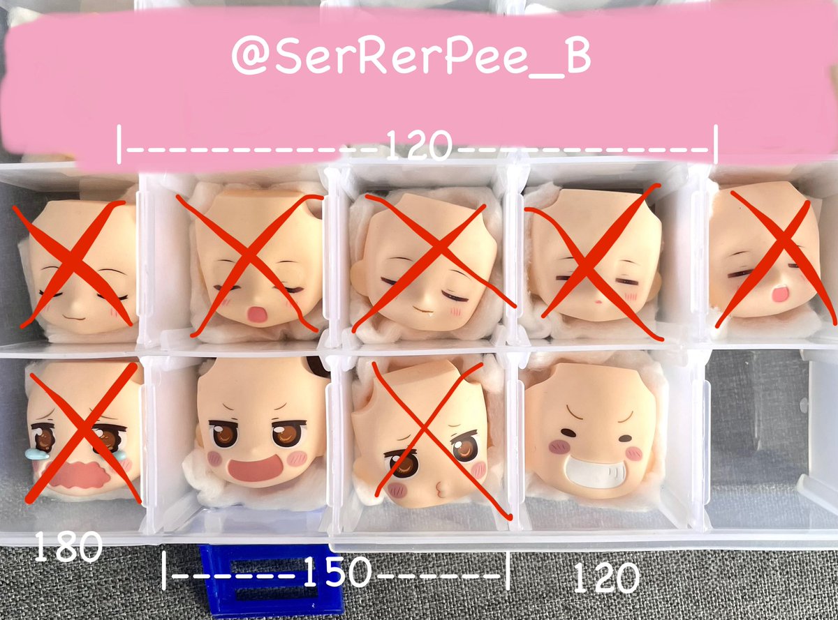 SerRerPee_B's tweet photo. 🎀 พร้อมส่ง พาร์ทหน้า
แถวล่างงานGoodSMILEแท้ มีกล่องนะ
- ส่งลทบ.30/ems50

#ด๋อย #พาร์ทหน้าด๋อย #พาร์ทหน้า #Nendoroid #ตลาดนัดJJK #ตลาดนัดไฮคิว #ตลาดนัดโตมัน #ตลาดนัดมายฮีโร่ https://t.co/OQTO6EB26m