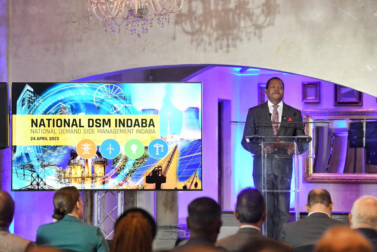 GovernmentZA's tweet photo. .@Eskom_SA together with Energy Natjoints host Demand Side Management Indaba in support of Energy Action Plain at Avianto, Muldersdrift
#DSMIndaba https://t.co/NS61jdgPYR