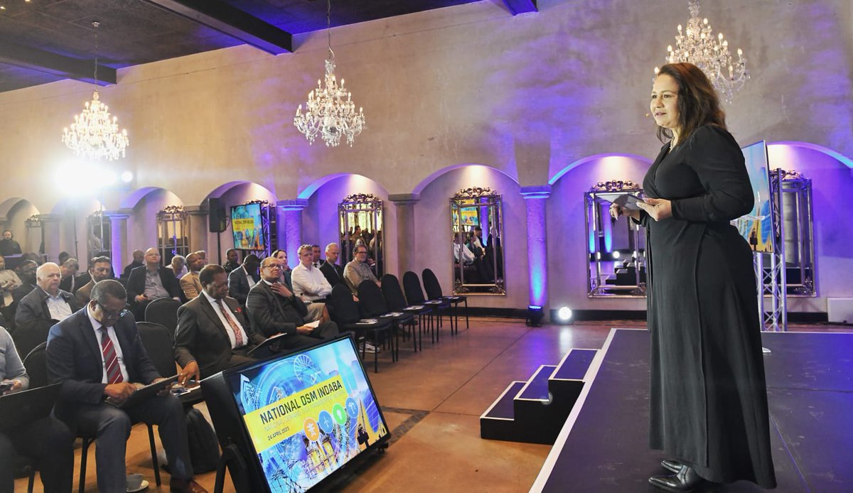 GovernmentZA's tweet photo. The plain is aimed at addressing immediate electricity supply short fall and crafting practical solutions to collectively reduce demand, overall consumption and contribute to ending #loadshedding
#DSMIndaba https://t.co/IQRtgB22u2