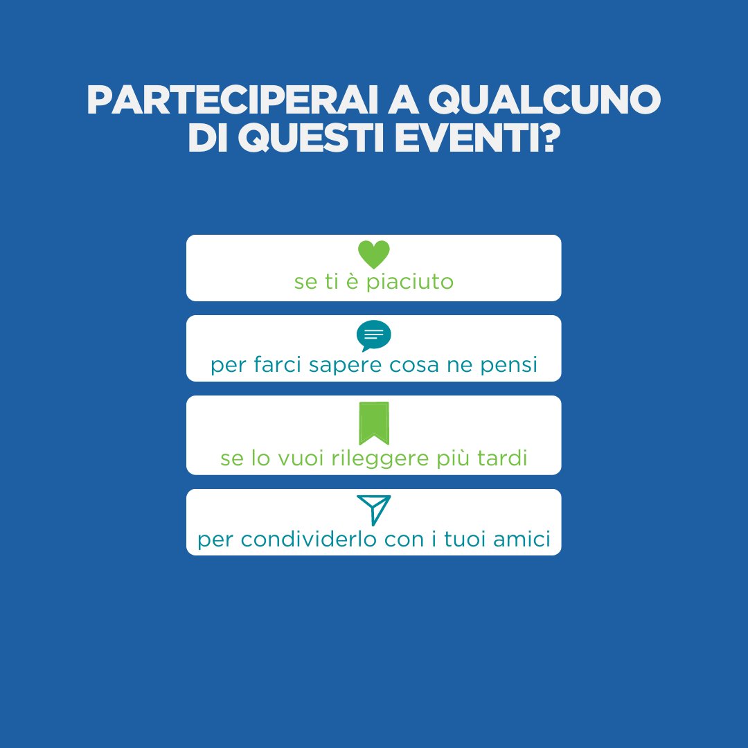 SMI_Group_IT's tweet photo. #SaveTheEvent 🗓 Maggio è alle porte e come sempre abbiamo selezionato alcuni dei principali eventi #IT e #ICT in tutta Italia. #Digitalizzazione e sostenibilità nella filiera agroalimentare, sicurezza, #cloud e molto altro ancora. Cosa aspetti?
Scopri di più nel thread 👇🏼 https://t.co/SUEz55LprS