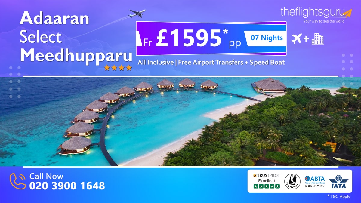 theflightsguru's tweet image. Looking for an incredible tropical escape? Look no further than Maldives! Whether you're looking for adventure, relaxation, or a mix of both, Maldives has it all.

Give us a bell on 020 3900 1648

Visit: bit.ly/3Lp2EgE
#theflightsguru #maldivesholiday #adaaranselect