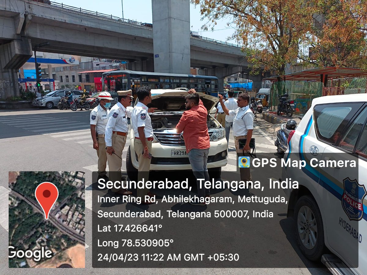 Nallakunta Traffic PS tweet media