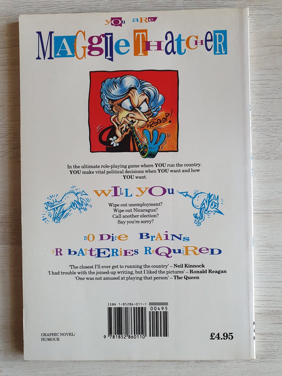 DeathByTerror's tweet photo. @looksunfamiliar Actually good, I've still got my copy of this, and am very tempted to buy the Dice Man collection when it comes out next month (https://t.co/kM0IWlO52B). https://t.co/Ue7CBHYzZF