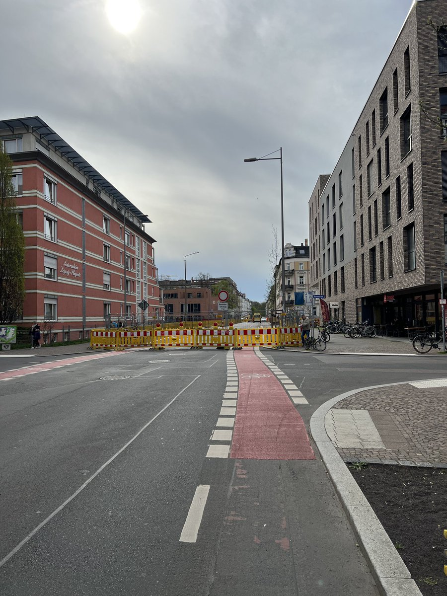 le_cyclist's tweet photo. ++ EIL ++ Industriestraße für die nächsten zwei Jahre verkehrsberuhigt https://t.co/yFcws0MjuI