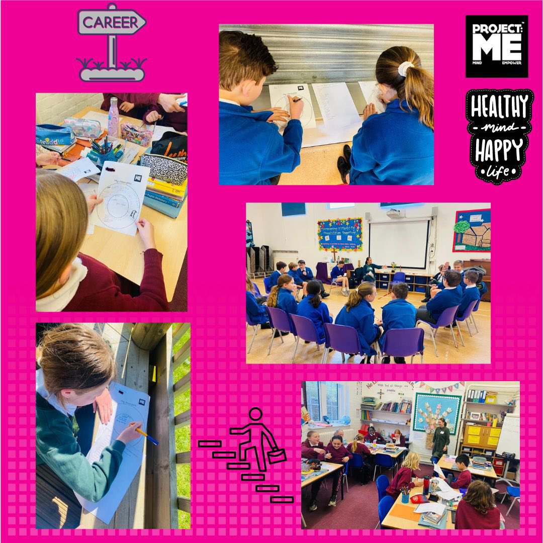 Project Mind Empower (Project:ME) (@projectmindemp) on Twitter photo Thank you to Careers Adviser Sarah Peters for delivering engaging and informative sessions with all 3 <a href="/lifeedutrust/">LIFE Education Trust</a> schools involved in our My Amazing Mind & Body programme.
.
Supporting Yr6 children, Project:ME have been supporting with their transition to secondary school 🥰 Thank you to Careers Adviser Sarah Peters for delivering engaging and informative sessions with all 3 <a href="/lifeedutrust/">LIFE Education Trust</a> schools involved in our My Amazing Mind & Body programme.
.
Supporting Yr6 children, Project:ME have been supporting with their transition to secondary school 🥰