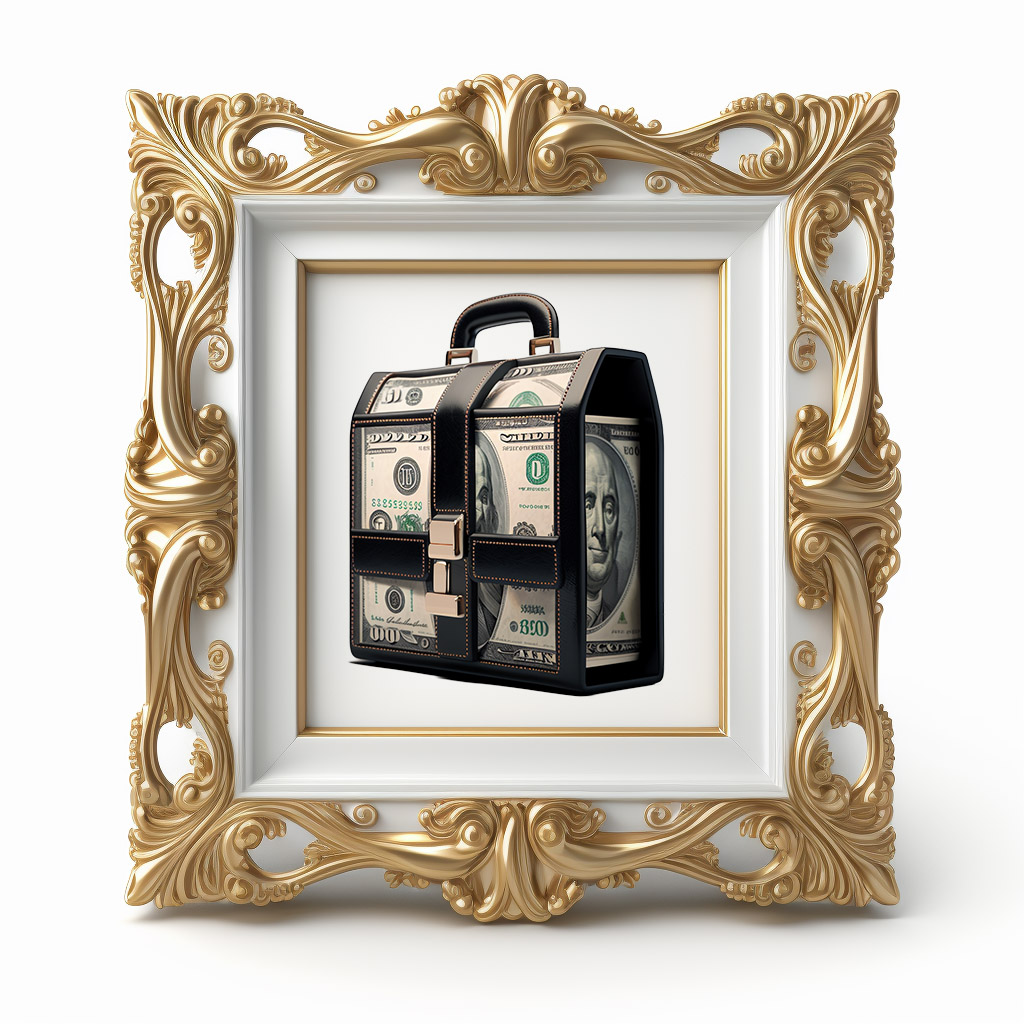 wealthpic_pro's tweet photo. 💰💼 The Money Briefcase in WealthPic #NFTs represents your financial success and your desire for financial freedom . #WealthPicNFT #MoneyBag #FinancialFreedom #NFTCommunity #NFT https://t.co/1x1FW74yam