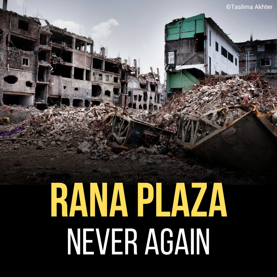 10 years after Rana Plaza and not much has changed in the textile sector.

Addressing Unfair Trading Practices is 🔑 to improve working conditions in factories.

Here is how the EU legislation can prevent #HumanRights violations 👇
fairtrade-advocacy.org/other-informat…

#RanaPlazaNeverAgain