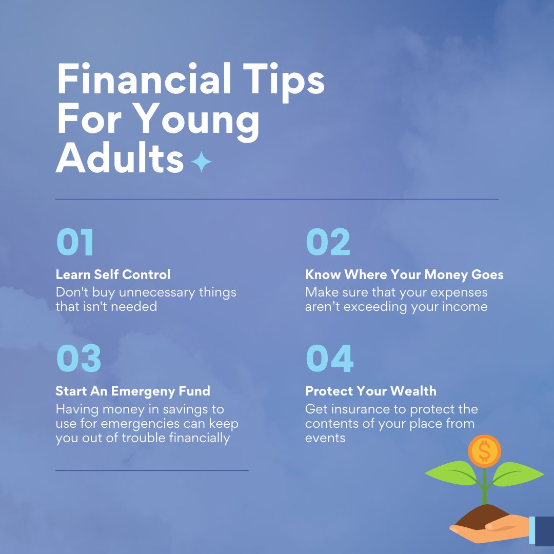 Kara_Accountant's tweet image. If you start doing these tips now, your older self with thank you later.

Let us know if you found these helpful for your finances...

#finances #startyoung #saving #financialtips #moneytips #budget #KaraAccountants