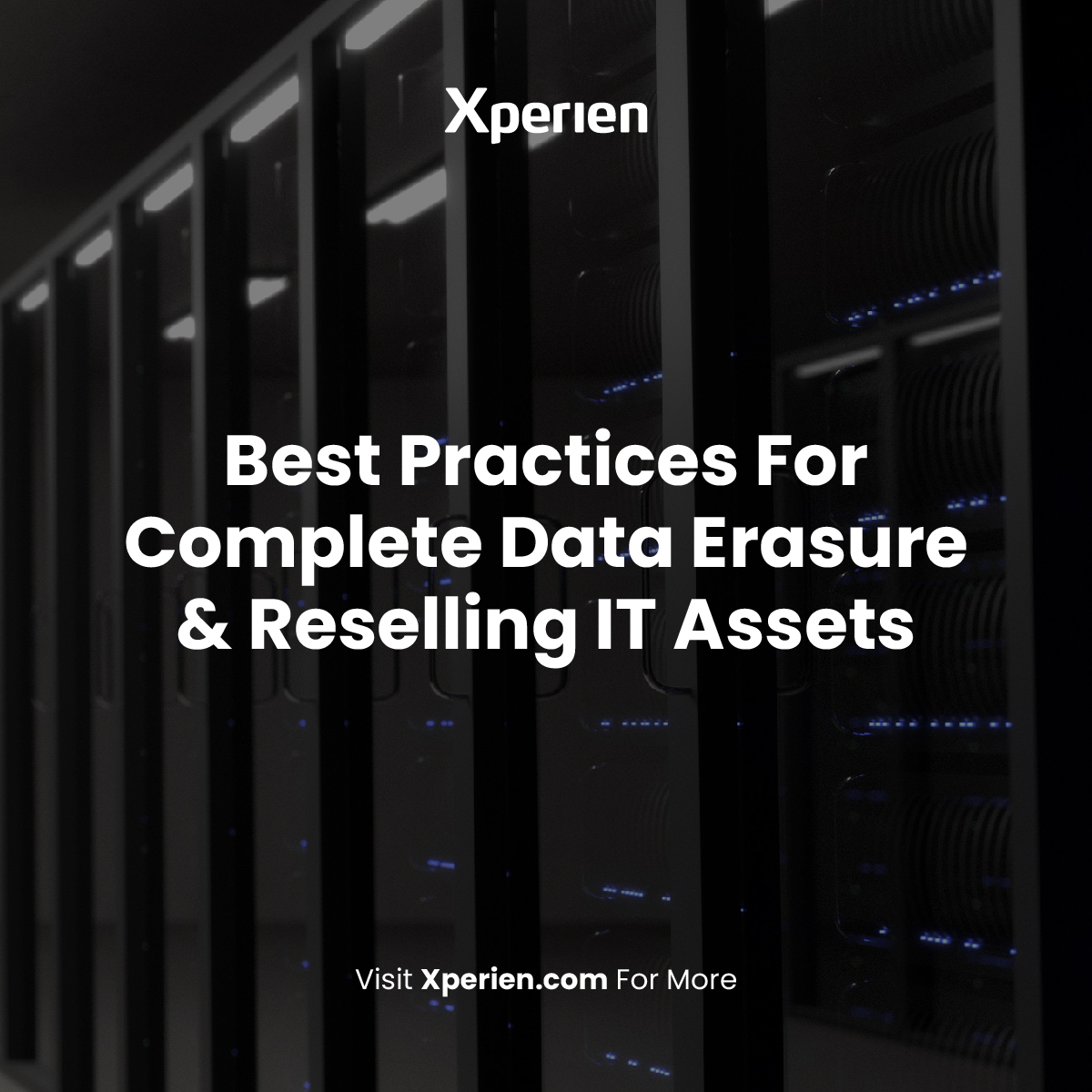 Xperien's tweet photo. Businesses must dispose of IT assets properly to protect sensitive information and reduce e-waste ♻️

Follow best practices for data erasure and reselling IT assets, use approved software for erasure, choose a reputable ITAD company &amp; assess asset value 🌍️♥️

#ITAD#DataErasure https://t.co/q33XykfnKn