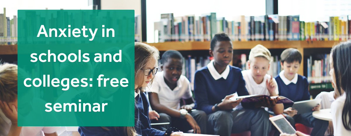 The next Schools in Mind free seminar on 22 May explores the topic of anxiety with expert speakers from clinical and education backgrounds. The panel will discuss what anxiety is, how young people may experience it and when to seek specialist help.
👇👍
crowd.in/zimZtx