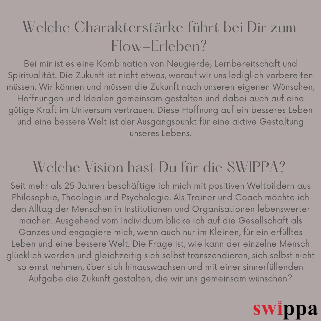 Andreas Krafft from the Board introduces himself! 

#Vorstand #positivemindset #ausdemvorstand #specialedition #SWIPPA #positivepsychology #positivepsychologie