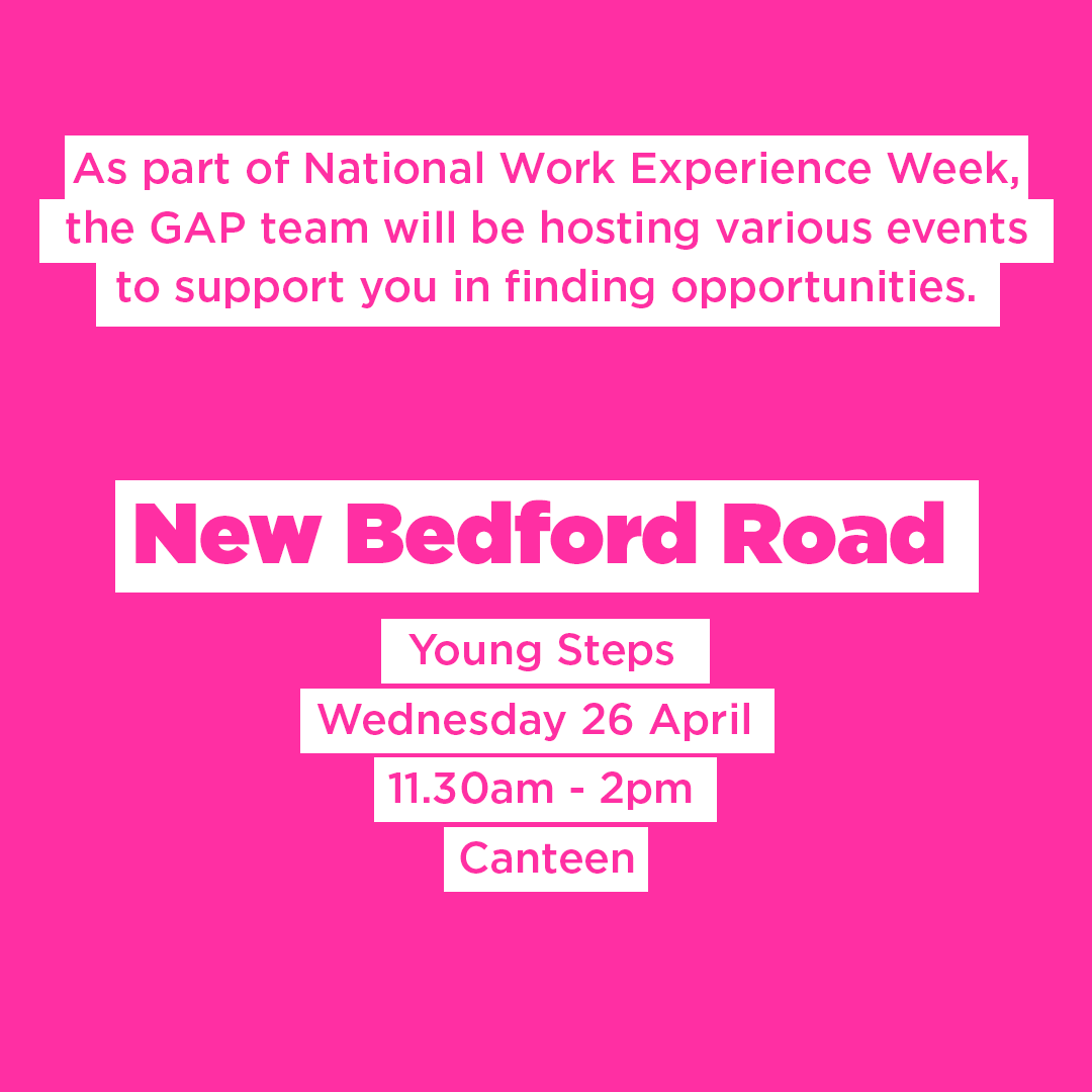 barn_field's tweet photo. It's National Work Experience week!
Our GAP team will be hosting various events to support you in finding opportunities. National Work Experience Week are also running a number of virtual events throughout the week, click here to find out more: https://t.co/EqvUcSsmwF https://t.co/9tGaWcSFH0
