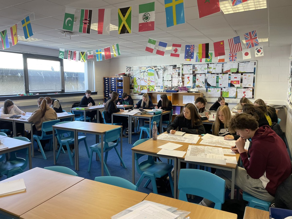 Ross High Geography tweet media