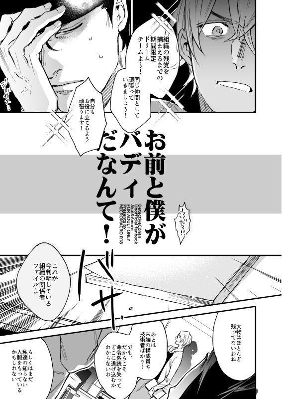 そしかい後に赤安がバディを組む話② 