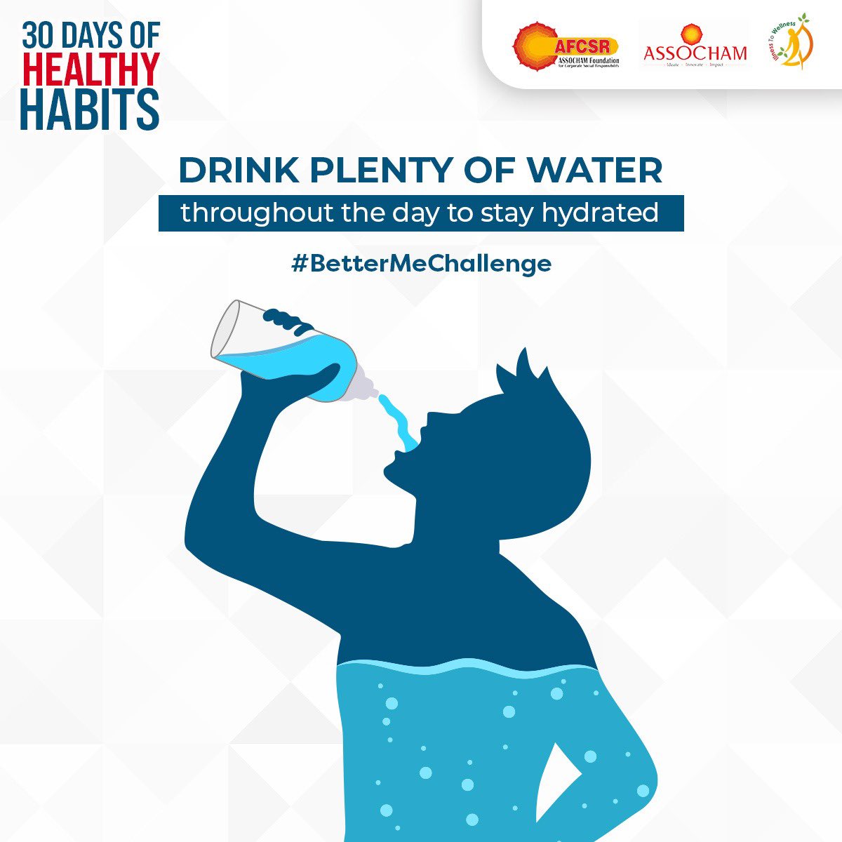 itwsays's tweet image. Stay hydrated with the 8x8 rule! 

Drinking at least 8 glasses of water a day helps maintain optimal hydration levels and promotes overall health and well-being! 

#IllnessToWellness #BetterMeChallenge #30DaysofHealthyHabits