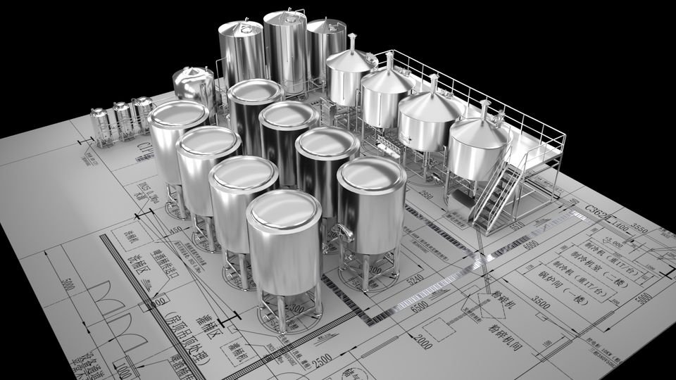 A vivid brewery is dancing on the paper.
#Tiantaibreweryequipment #breweryequipment #microbeerequipment