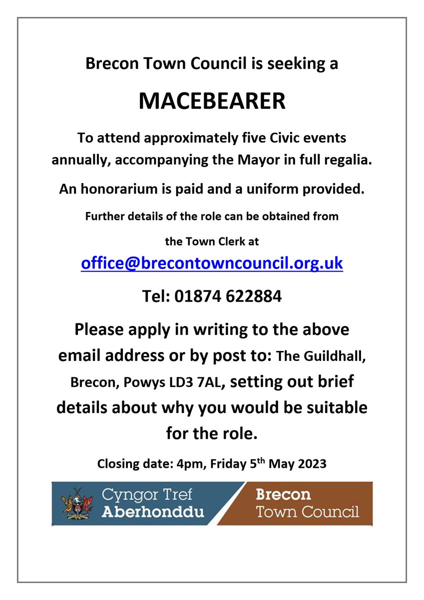 Brecon Town Council (@brecon_tc) on Twitter photo 