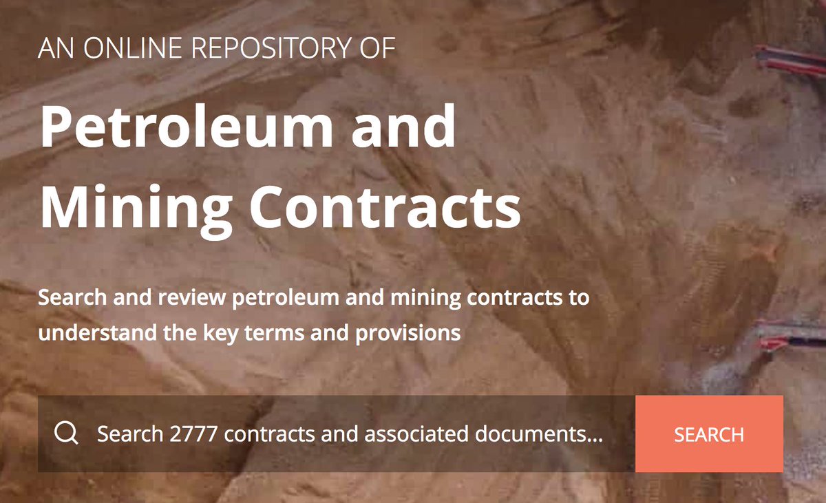 NRGInstitute's tweet image. NRGI and partners are working to make #extractives projects contracts, payments and other #oilandgas &amp;amp; #mining data more open.

🕵️ Explore some of our tools:

Contracts: resourcecontracts.org
Extractives data: resourcedata.org
Projects: resourceprojects.org