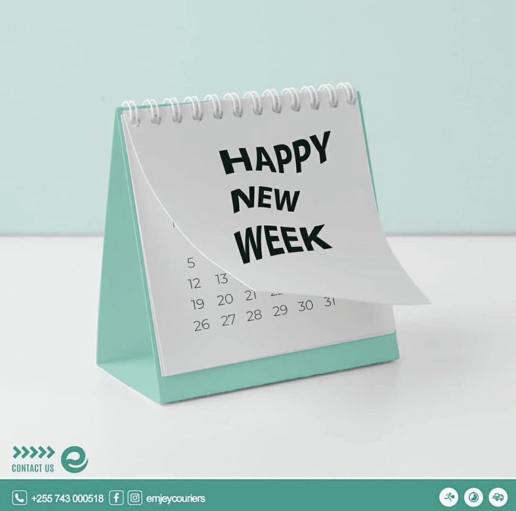 CouriersEmjey's tweet photo. It’s a new week and we are ready to serve you all.
.
.
Contact us now on 0743 000518 for fast and reliable delivery services within Tanzania.
.
.
#emjeycouriers #wedeliver #lastmiledelivery #tunafikisha #logistics #tanzania https://t.co/2SCvVvtU1G