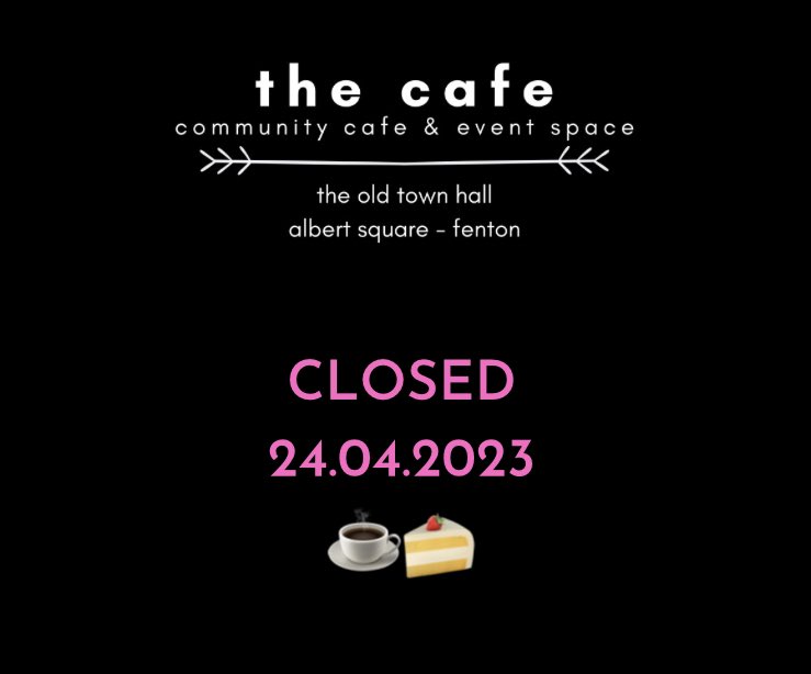 After an incredible weekend for the Northern Soul night we are closed today so the staff can rest their legs and we can reset everything. 

See you tomorrow ☕️🧁