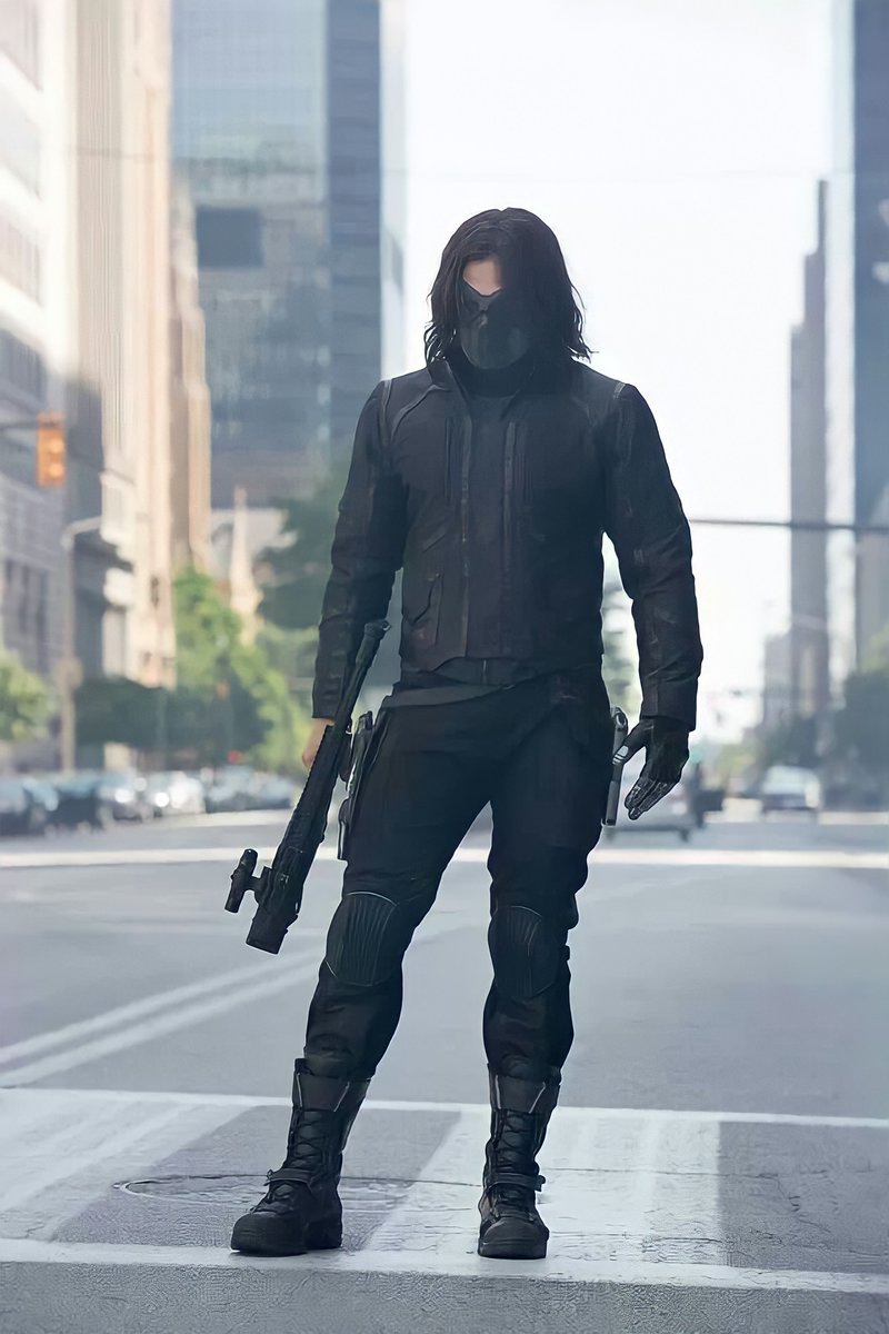 RoseBarnes94's tweet photo. First reaction to seeing the Winter Soldier for the first time? https://t.co/7ENkXI7rNB