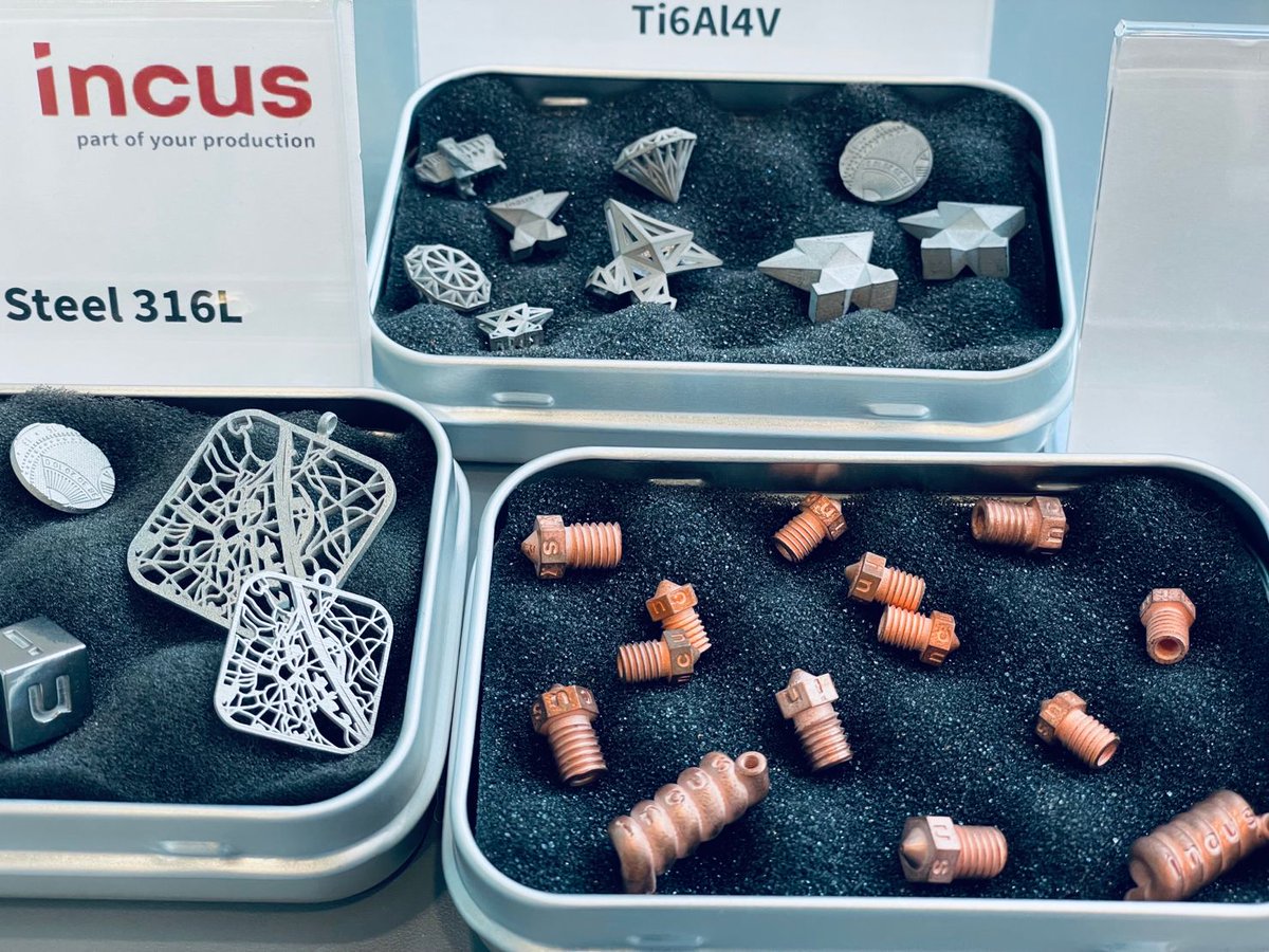 Incus3D's tweet photo. It was great to be at the 10th Austrian 3D Printing Forum among the numerous exhibitors showcasing their exciting #3Dprinting innovations!
The next stop is @RAPID_Event in Chicago, booth #1620 - come and visit us!
#incus3d https://t.co/Hrlp6qZifc