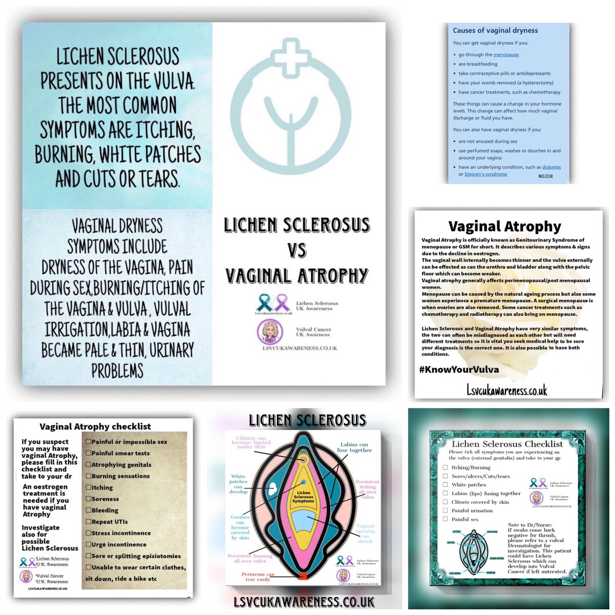 Vulval Cancer UK Awareness tweet media