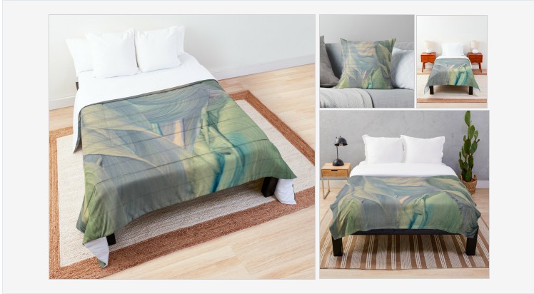 Istaran Comforter by Artfalaxy~Be Artful~ #accents #homedecor #art #artfalaxy #acrylicblocks #bathmats #blankets #comforters #duvets #pillows #redbubble #shower #trendy #modern #gifts #FindYourThing #purple #lavender #teal #blue #green redbubble.com/i/comforter/Is…