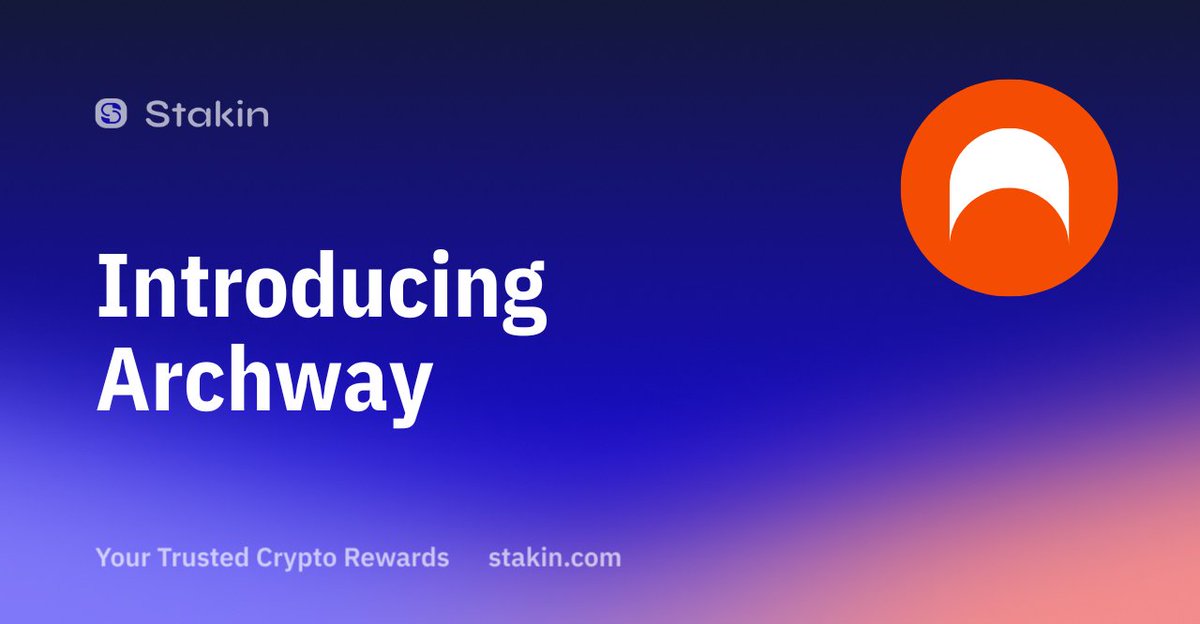 🔥 Attention developers &amp; #staking fans! 

Discover how <a href="/archwayHQ/">Archway 🟠</a> incentivized smart contracts and technical optimizations can help you create high-performance DApps on the blockchain and why you should join the ecosystem. 

🤓 Read our latest blog: blog.stakin.com/introducing-ar…