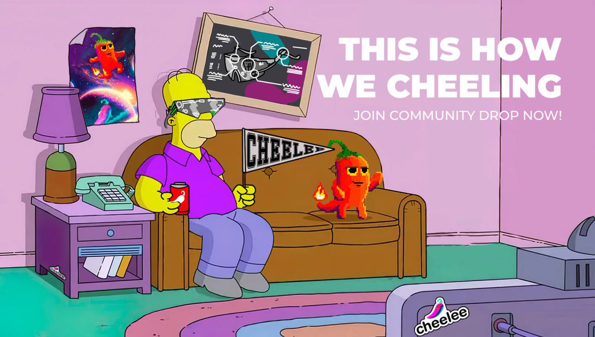 Participate in the #Cheelee $5,000,000 drop and change your life 👀

Hey all Cheeleers! Who hasn’t joined our Drop yet?

🔥Complete simple tasks on the <a href="/zealy_io/">Zealy</a> (Crew3) platform 

🔥Share $5,000,000 in $CHEEL tokens with other Cheeleers 

Join here👇
zealy.io/c/cheelee/ques…