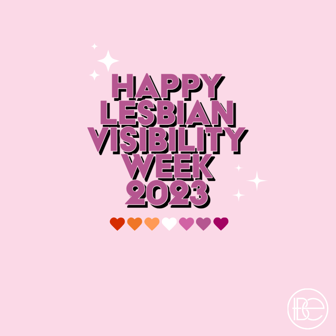 Happy #LesbianVisibilityWeek to all of the incredible LGBTQIA+ women and non binary people in our community and around the world! 💜 💜 💜 #LWD23