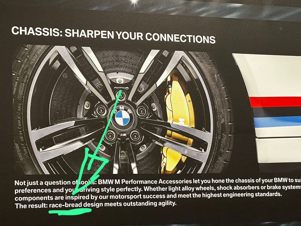 N_Marlow's tweet photo. @BMW_UK @SytnerBMW hey BMW Leicester! I saw this in the service centre? Do you knead my help? At yeast your cars are ok but it appears marketing cannot rise to the occasion 🙈 https://t.co/tNGxyJdLXx