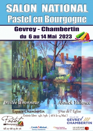 Salon national Pastel en Bourgogne. Exposition nationale de peintures aux pastels secs.
Annick Vallenet invitée d'honneur entourée de 50 peintres de renom, venus de toute la France.echodescommunes.fr/rdv_12838_salo…