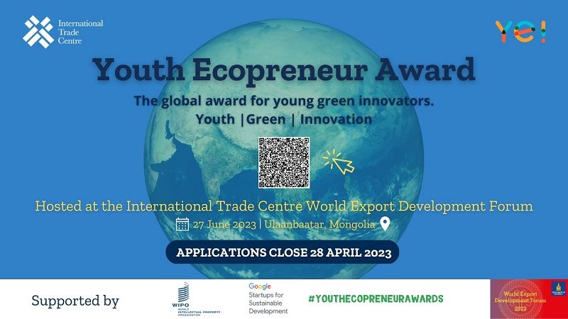 OpportunityDesk's tweet image. Are you a youth entrepreneur who is committed to making a positive impact on our planet through sustainable business practices? If so, don’t miss the chance to apply for the Youth Ecopreneur Awards 2023, taking place at the World Export Development Forum

bit.ly/3UZ3LXJ