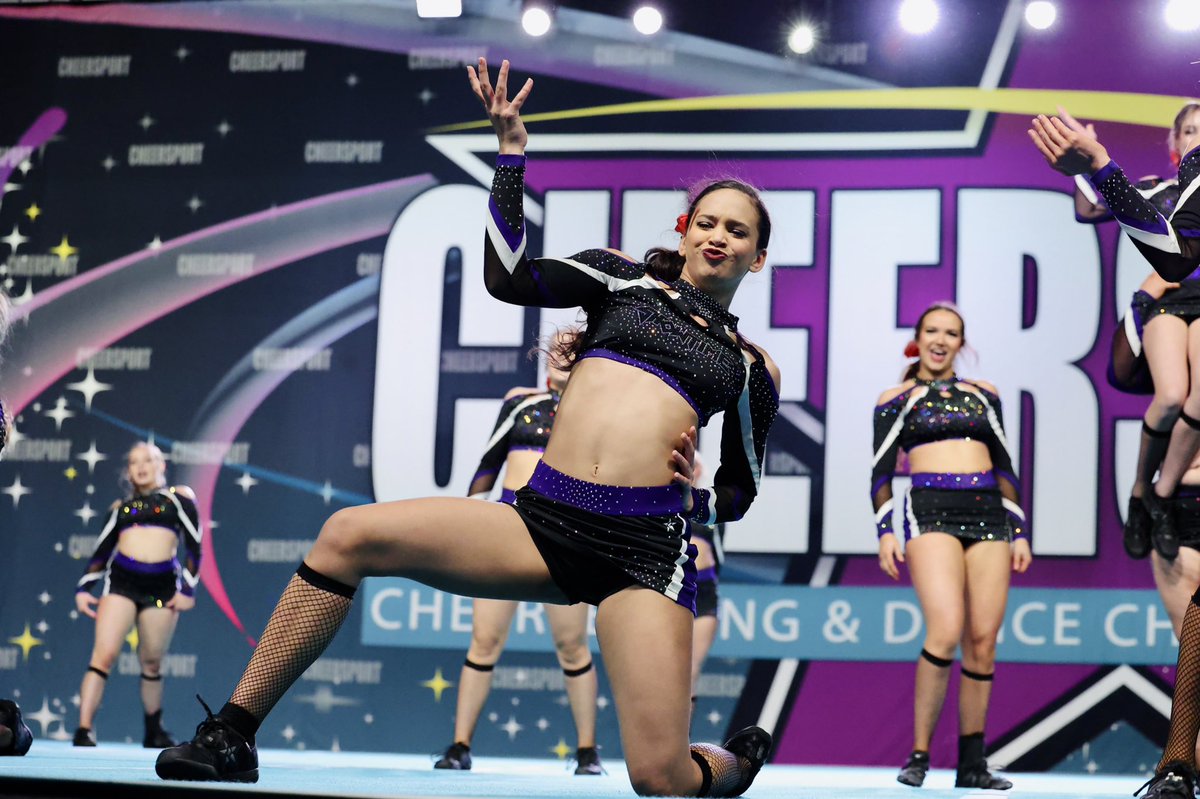 SECheerATL's tweet photo. Feelings this morning because IT’S SUMMIT WEEK! We hope Orlando is ready for the SHOW! 💜 #showtimeeliteATL #evyk https://t.co/7uizGNtks3